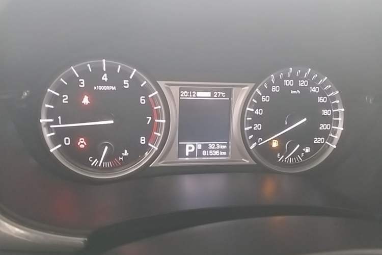 Used Suzuki Vitara 2016 1.4T Automatic 4x4 Flagship Model Instrument Cluster