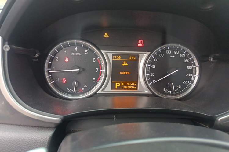 Used Suzuki Vitara 2016 1.4T Automatic Two-Wheel Drive Luxury Version Instrument Cluster