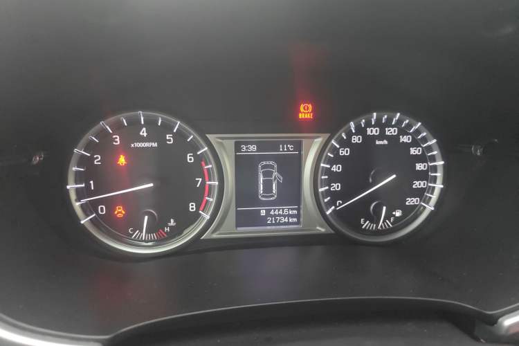 Used Suzuki Vitara 2016 1.6L Manual Two-Wheel Drive Entry-Level Trim Instrument Cluster