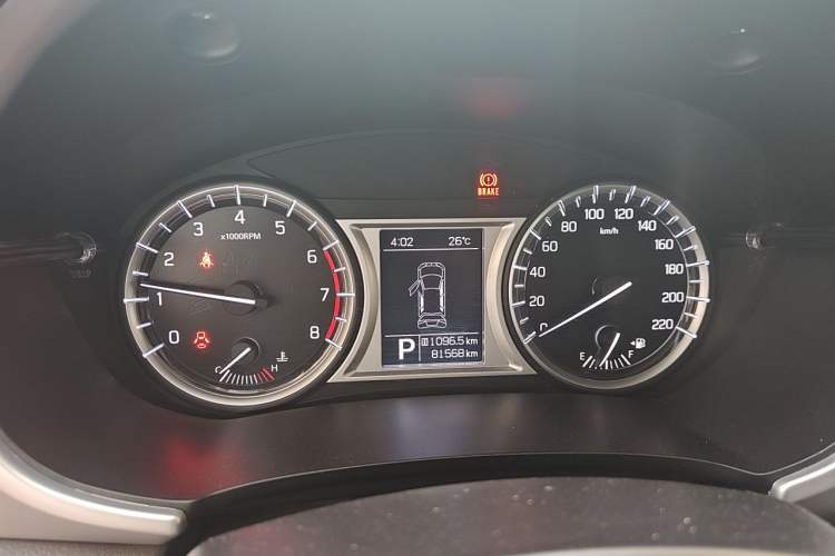 Used Suzuki Vitara 2016 1.4T Automatic Two-Wheel Drive Elite Model Instrument Cluster