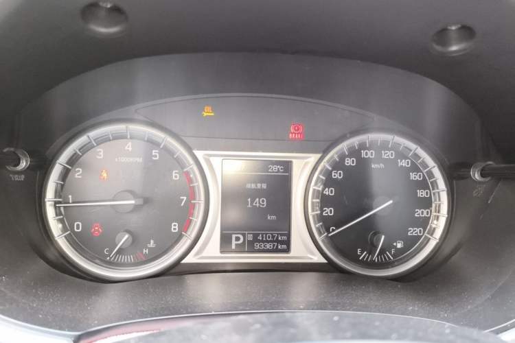Used Suzuki Vitara 2016 1.4T Automatic Two-Wheel Drive Elite Model Instrument Cluster