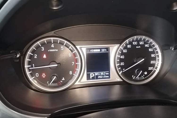 Used Suzuki Vitara 2016 1.4T Automatic 4x4 Flagship Model Instrument Cluster