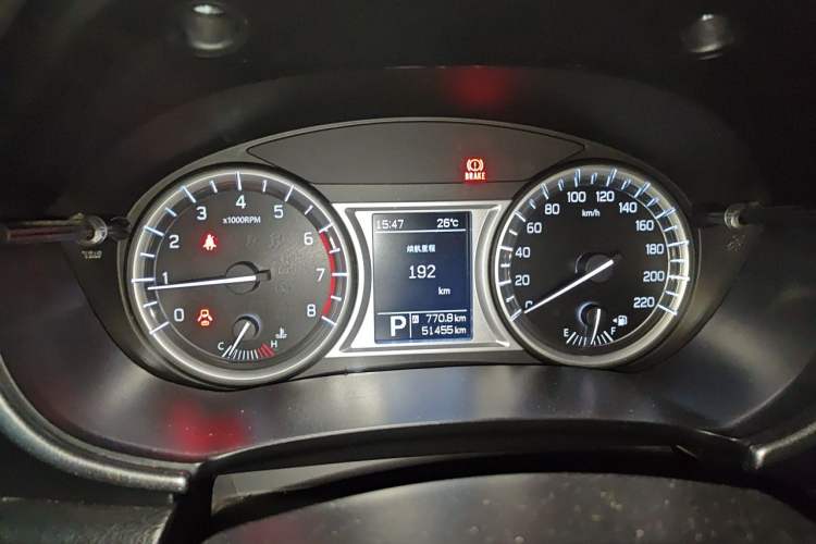 Used Suzuki Vitara 2016 1.4T Automatic Two-Wheel Drive Elite Model Instrument Cluster