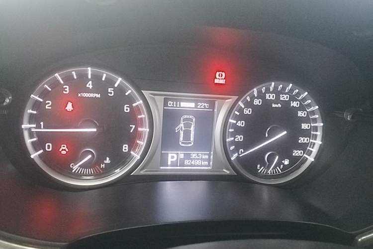 Used Suzuki Vitara 2016 1.4T Automatic 4x4 Flagship Model Instrument Cluster