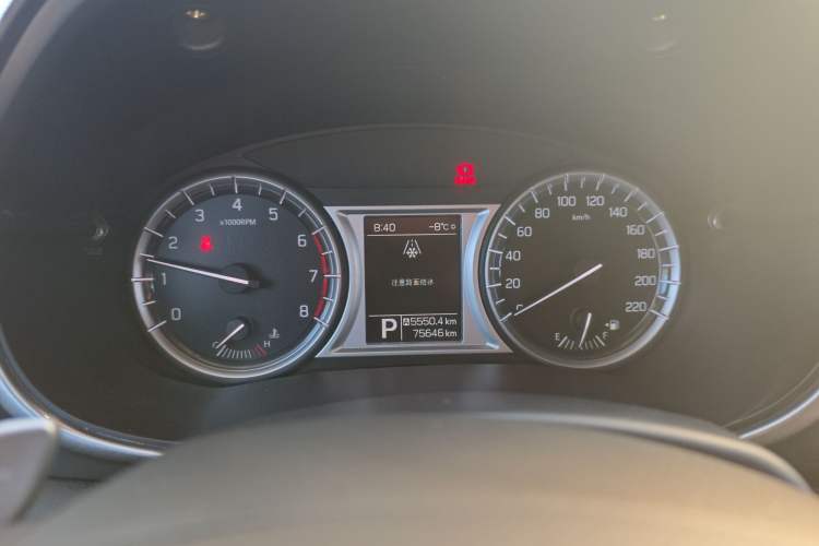 Used Suzuki Vitara 2016 1.4T Automatic Two-Wheel Drive Elite Model Instrument Cluster