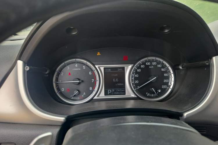 Used Suzuki Vitara 2016 1.4T Automatic Two-Wheel Drive Elite Model Instrument Cluster