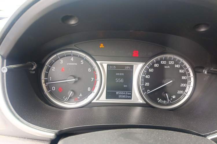Used Suzuki Vitara 2016 1.6L Manual Two-Wheel Drive Entry-Level Trim Instrument Cluster
