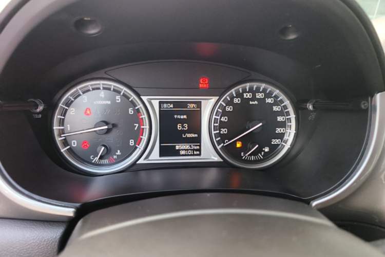 Used Suzuki Vitara 2016 1.6L Manual Two-Wheel Drive Entry-Level Trim Instrument Cluster