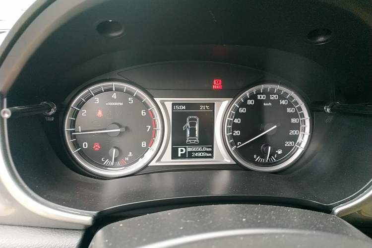 Used Suzuki Vitara 2016 1.4T Automatic Two-Wheel Drive Elite Model Instrument Cluster