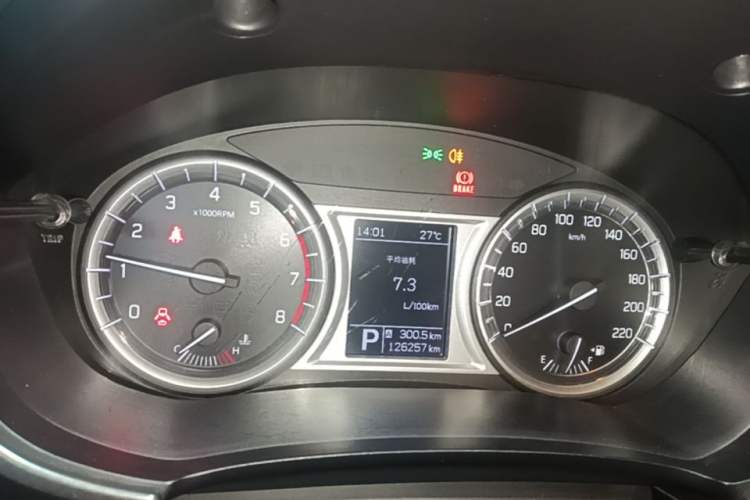 Used Suzuki Vitara 2016 1.4T Automatic Two-Wheel Drive Luxury Version Instrument Cluster