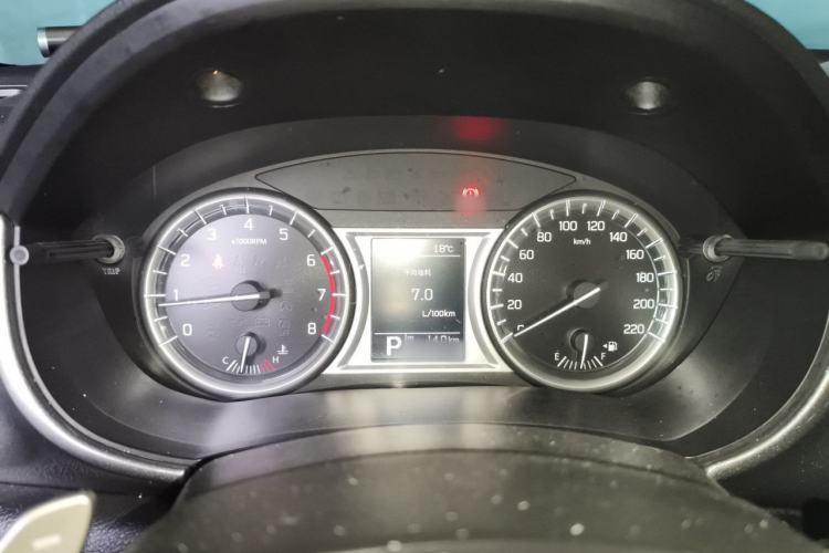 Used Suzuki Vitara 2016 1.4T Automatic Two-Wheel Drive Elite Model Instrument Cluster