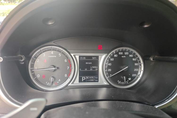 Used Suzuki Vitara 2016 1.4T Automatic Two-Wheel Drive Elite Model Instrument Cluster