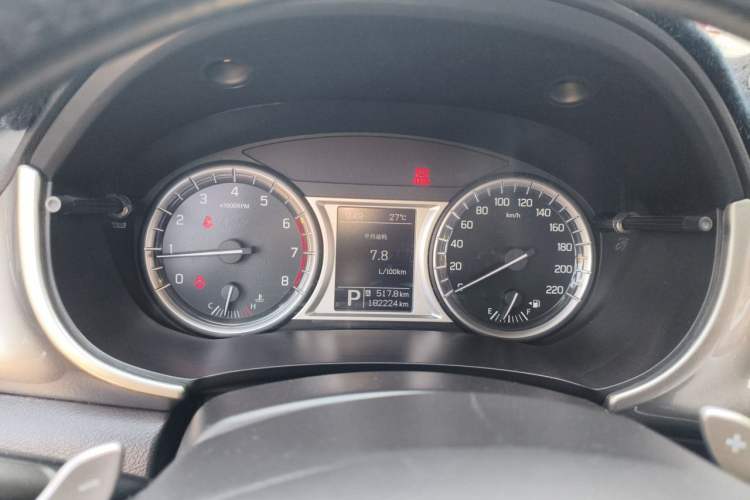 Used Suzuki Vitara 2016 1.4T Automatic Two-Wheel Drive Elite Model Instrument Cluster