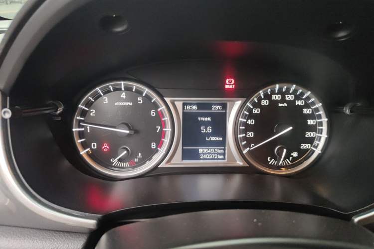 Used Suzuki Vitara 2016 1.4T Manual Two-Wheel-Drive Elite Model Instrument Cluster