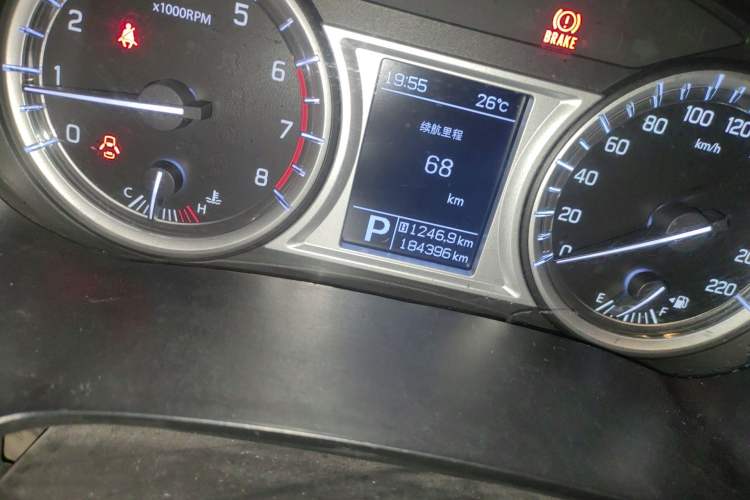 Used Suzuki Vitara 2016 1.4T Automatic Two-Wheel Drive Luxury Version Odometer Close Up