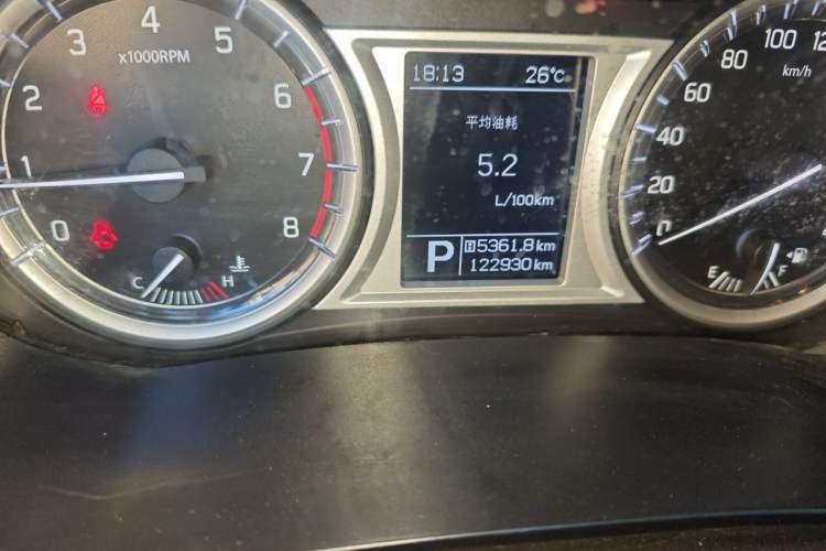 Used Suzuki Vitara 2016 1.4T Automatic Two-Wheel Drive Luxury Version Odometer Close Up