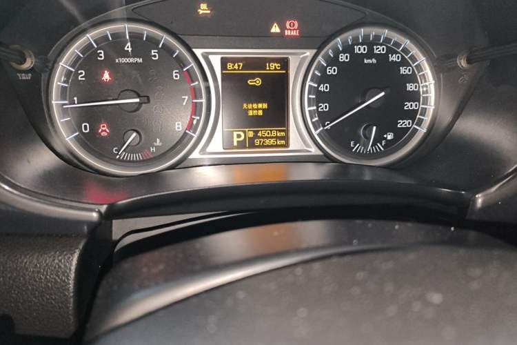 Used Suzuki Vitara 2016 1.4T Automatic Two-Wheel Drive Luxury Version Odometer Close Up
