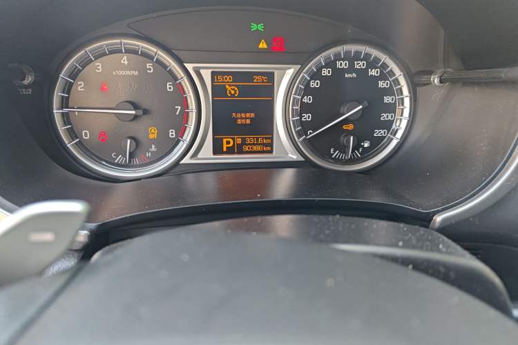 Used Suzuki Vitara 2016 1.4T Automatic Two-Wheel Drive Luxury Version Odometer Close Up