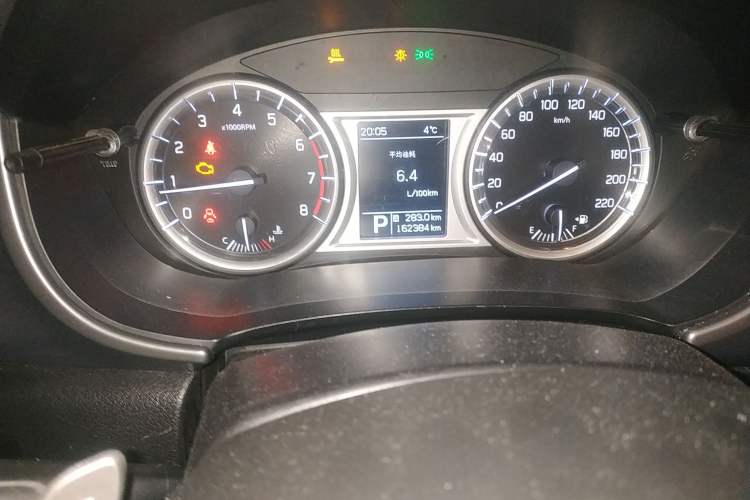 Used Suzuki Vitara 2016 1.4T Automatic Two-Wheel Drive Luxury Version Odometer Close Up