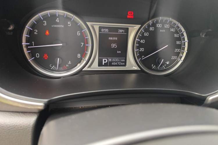 Used Suzuki Vitara 2016 1.4T Automatic Two-Wheel Drive Luxury Version Odometer Close Up