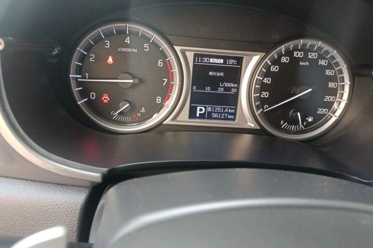 Used Suzuki Vitara 2016 1.4T Automatic 4x4 Flagship Model Odometer Close Up