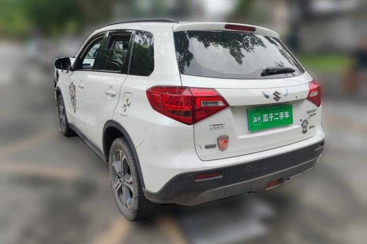 Used Suzuki Vitara 2016 1.4T Automatic All-Wheel-Drive Elite Model Rear Left 45 Deg