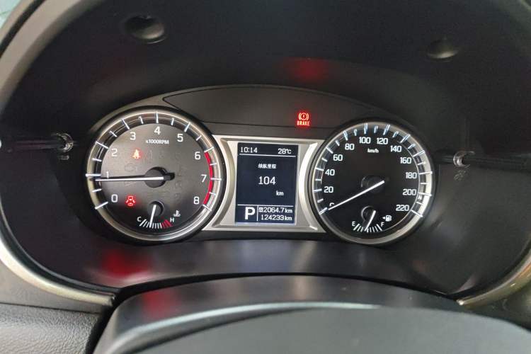 Used Suzuki Vitara 2016 1.4T Automatic Two-Wheel Drive Elite Model Instrument Cluster