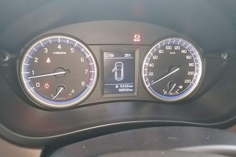 Used Suzuki Vitara S-Cross 2017 1.6L Manual Two-Wheel Drive Urban Ambition Model Instrument Cluster