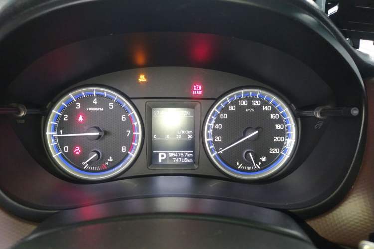 Used Suzuki Vitara S-Cross 2017 1.4T Automatic Two-Wheel Drive Urban Luxury Model Instrument Cluster