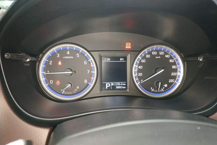 Used Suzuki Vitara S-Cross 2017 1.6L CVT Two-Wheel Drive Urban Advanced Model Instrument Cluster