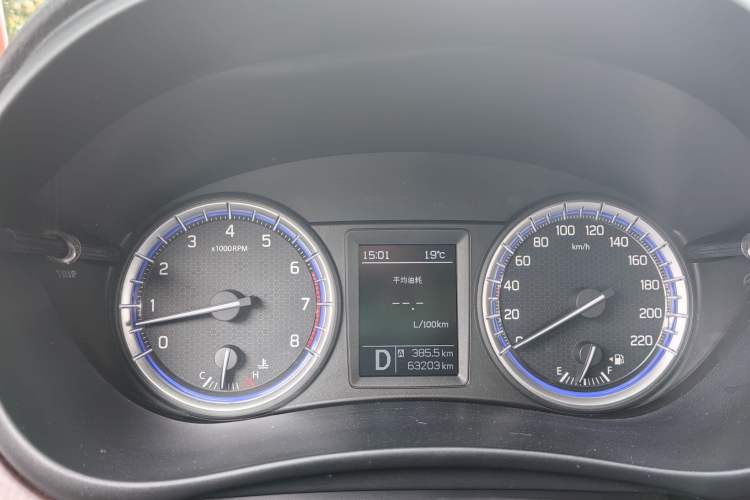 Used Suzuki Vitara S-Cross 2017 1.6L CVT Two-Wheel Drive Urban Advanced Model Odometer Close Up