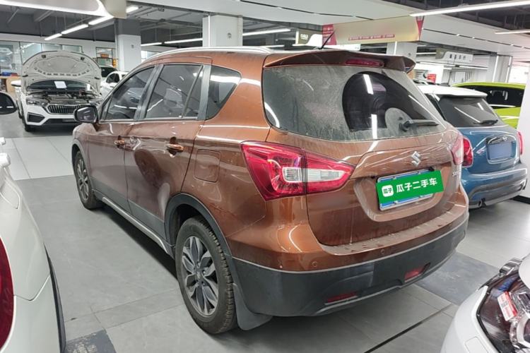 Used Suzuki Vitara S-Cross 2017 1.6L CVT Two-Wheel Drive Urban Advanced Model Rear Left 45 Deg