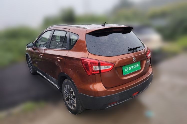Used Suzuki Vitara S-Cross 2017 1.6L CVT Two-Wheel Drive Urban Advanced Model Rear Left 45 Deg