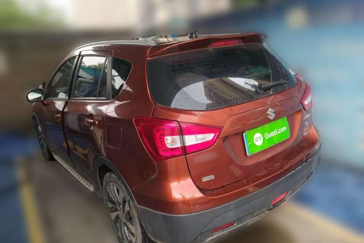 Used Suzuki Vitara S-Cross 2017 1.4T Automatic Two-Wheel Drive Urban Luxury Model Rear Left 45 Deg