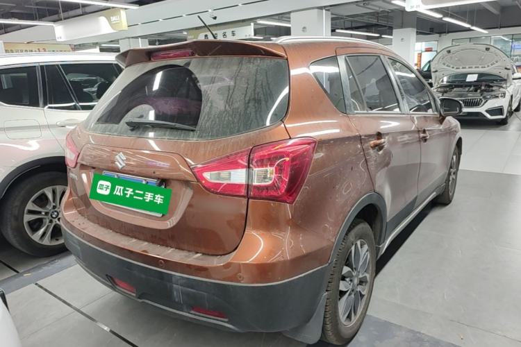 Used Suzuki Vitara S-Cross 2017 1.6L CVT Two-Wheel Drive Urban Advanced Model Rear Right 45 Deg