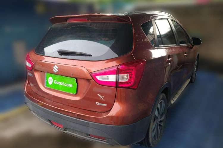 Used Suzuki Vitara S-Cross 2017 1.4T Automatic Two-Wheel Drive Urban Luxury Model Rear Right 45 Deg
