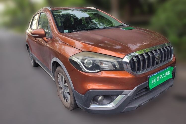 Used Suzuki Vitara S-Cross 2017 1.6L CVT Two-Wheel Drive Urban Advanced Model Front Right 45 Deg
