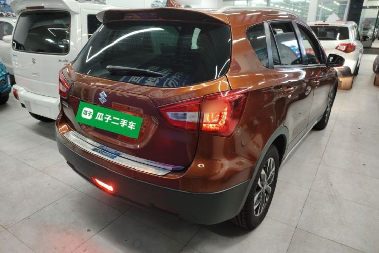 Used Suzuki Vitara S-Cross 2017 1.6L CVT Two-Wheel Drive Urban Advanced Model Rear Right 45 Deg