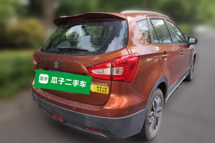 Used Suzuki Vitara S-Cross 2017 1.6L CVT Two-Wheel Drive Urban Advanced Model Rear Right 45 Deg