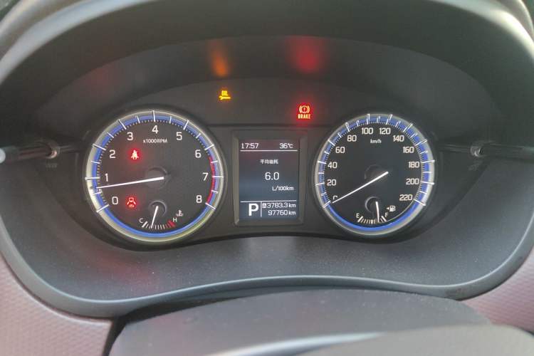 Used Suzuki Vitara S-Cross 2017 1.6L CVT Two-Wheel Drive Urban Fashion Model Instrument Cluster