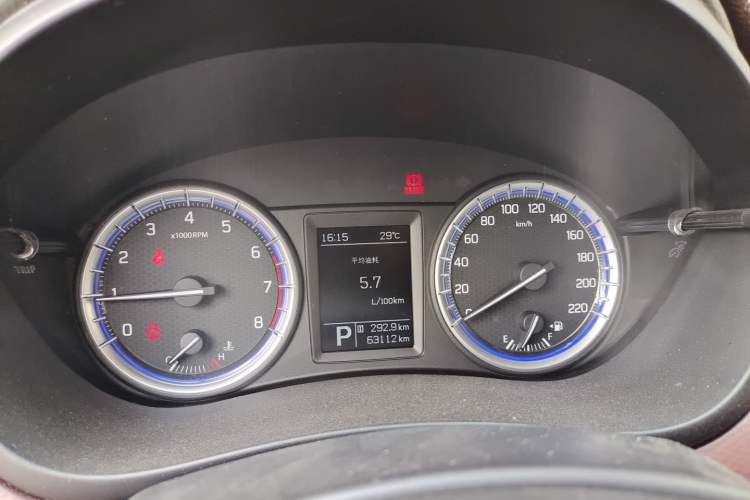 Used Suzuki Vitara S-Cross 2017 1.6L CVT Two-Wheel Drive Urban Fashion Model Odometer Close Up