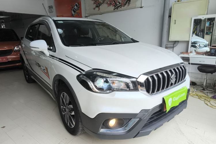 Used Suzuki Vitara S-Cross 2017 1.6L CVT Two-Wheel Drive Urban Advanced Model Front Right 45 Deg