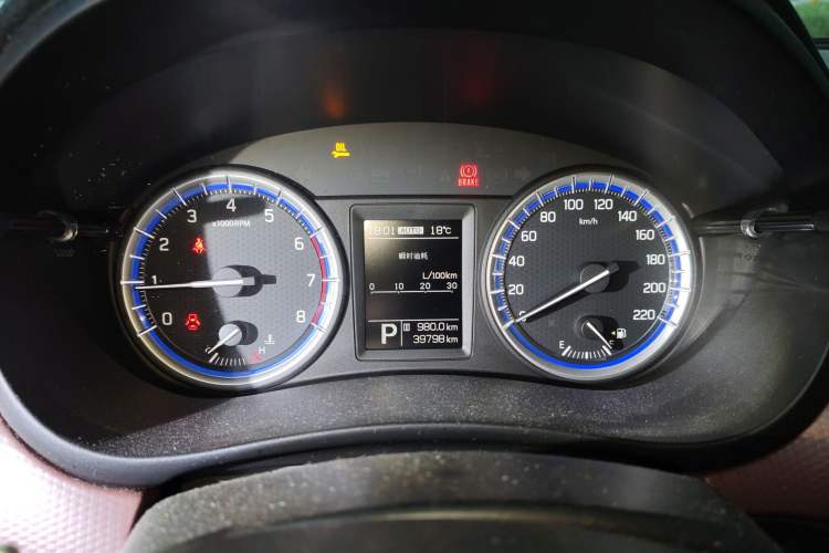 Used Suzuki Vitara S-Cross 2017 1.4T Automatic All-Wheel Drive Urban Luxury Model Instrument Cluster