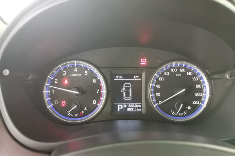 Used Suzuki Vitara S-Cross 2017 1.6L CVT Two-Wheel Drive Urban Fashion Model Instrument Cluster