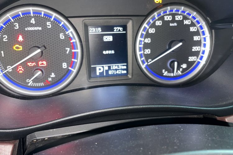 Used Suzuki Vitara S-Cross 2017 1.6L CVT Two-Wheel Drive Urban Fashion Model Odometer Close Up