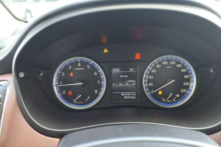 Used Suzuki Vitara S-Cross 2017 1.6L Manual Two-Wheel Drive Urban Ambition Model Odometer Close Up