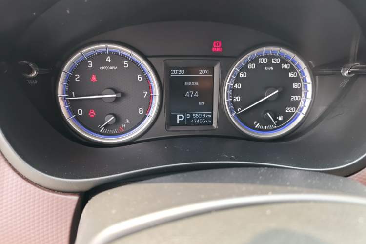 Used Suzuki Vitara S-Cross 2017 1.6L CVT Two-Wheel Drive Urban Fashion Model Odometer Close Up
