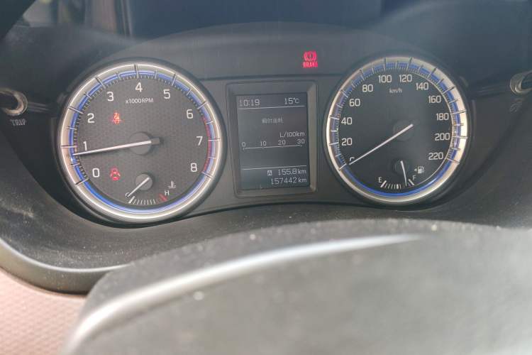 Used Suzuki Vitara S-Cross 2017 1.6L Manual Two-Wheel Drive Urban Fashion Model Odometer Close Up