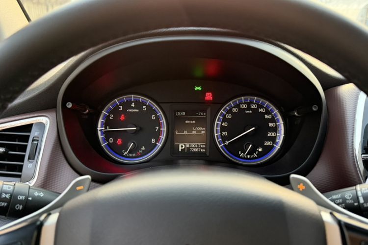 Used Suzuki Vitara S-Cross 2017 1.6L CVT Two-Wheel Drive Urban Advanced Model Odometer Close Up