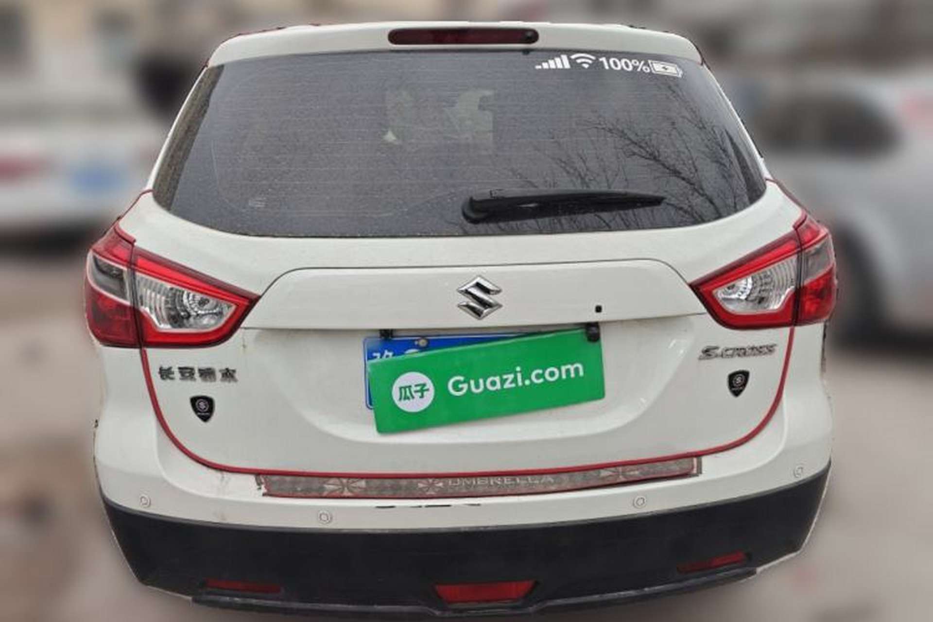 Used Suzuki Vitara S-Cross 2017 1.6L Manual Two-Wheel Drive Urban Fashion Model Rear